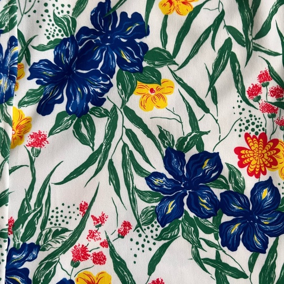 Sears The Shirt made in Korea Vintage Women’s Floral Collard 1970’s Tank Top 16 - Picture 8 of 10